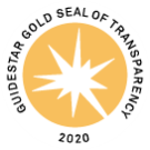 Seal of Transparency 2020 Gold Guidestar